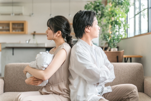 仲の悪い夫婦